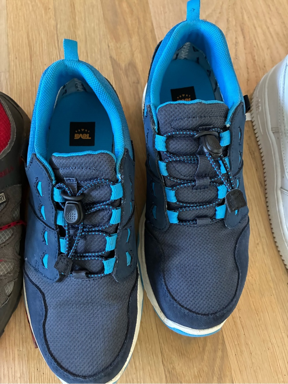 Teva Kids Navy and Bright Blue Athletic Sneakers